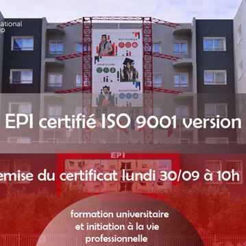Obtention du label ISO 9001 version 2015